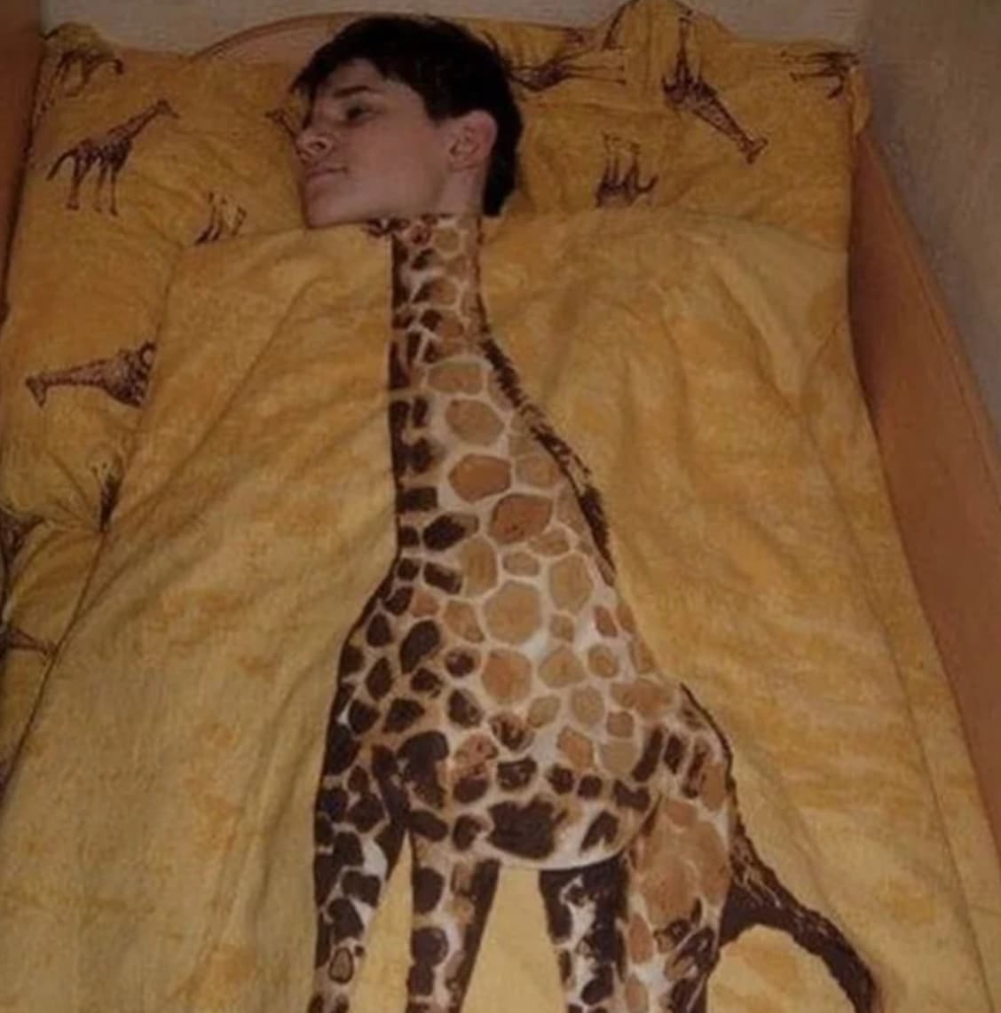 giraffe human meme